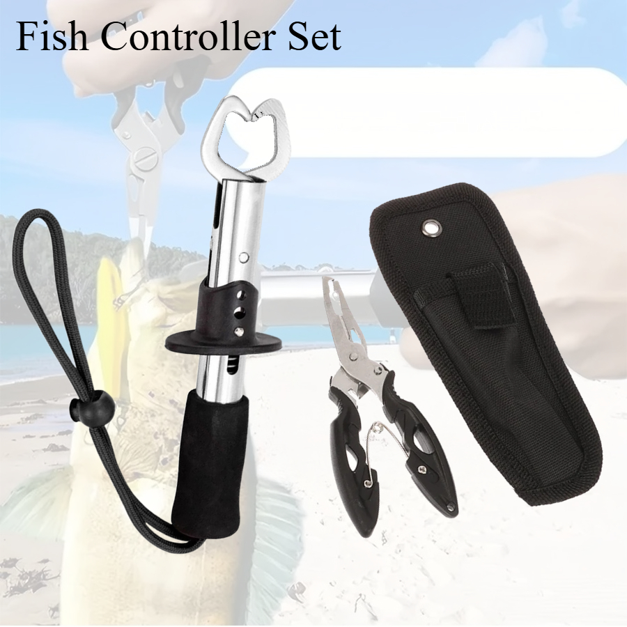 Fishing Hook Remover - 2pcs Fish Controller Set Inclusion 1pc