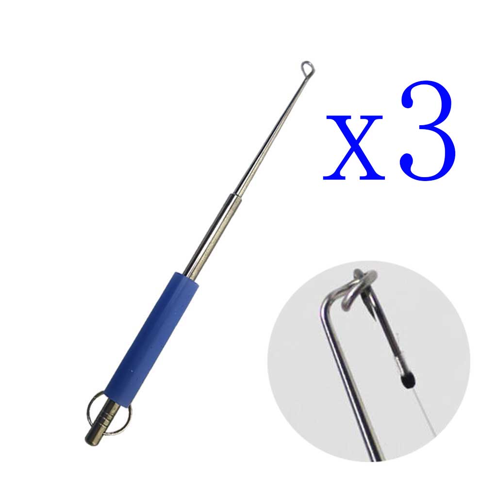 Fishing Hook Remover - 3-Pack Stainless Steel Fish Hook Remover