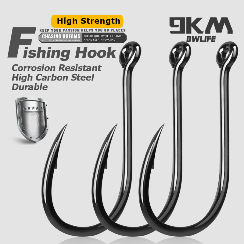Fishing Hook Offset - 9KM Iseama Fishing Hooks 50~200Pcs Carp