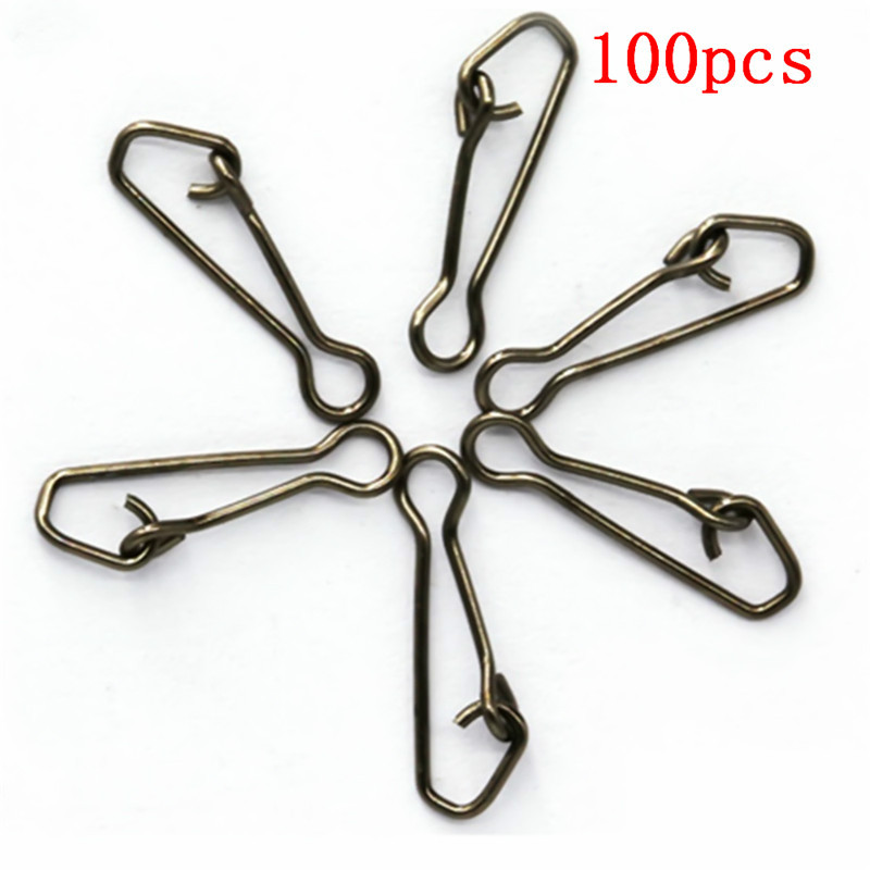 100pcs/lot QL Hooked Swivels S - Fishing Hook Assortment review and price