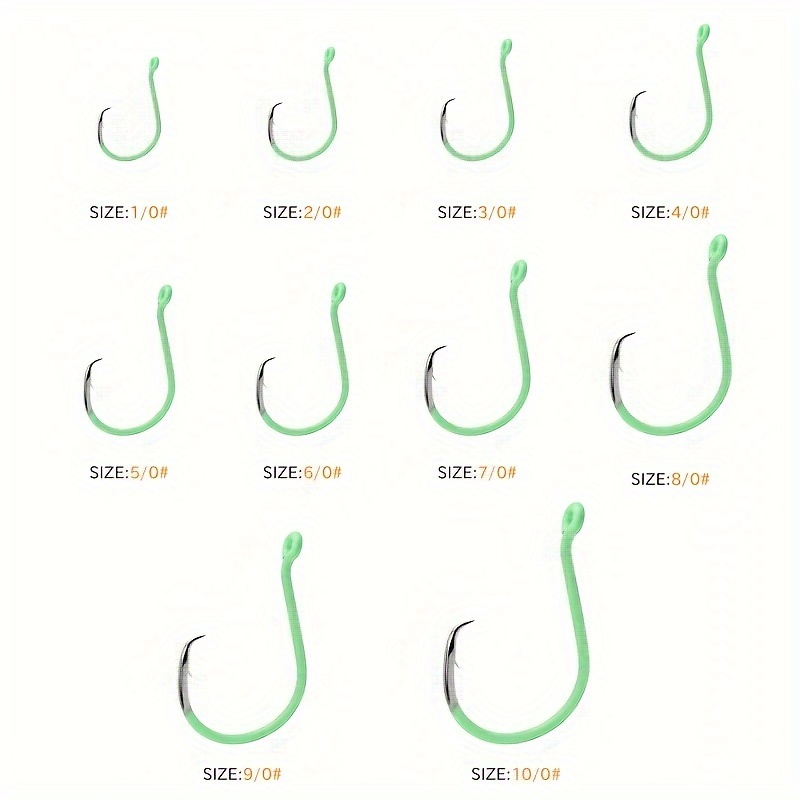 ZYZHE 10pcs/Box Luminous Circl - Fishing Hook Circle review and price