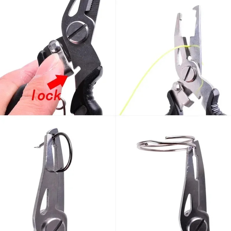 Fishing Plier Scissor Braid Li - Fishing Hook Sharpener review and price