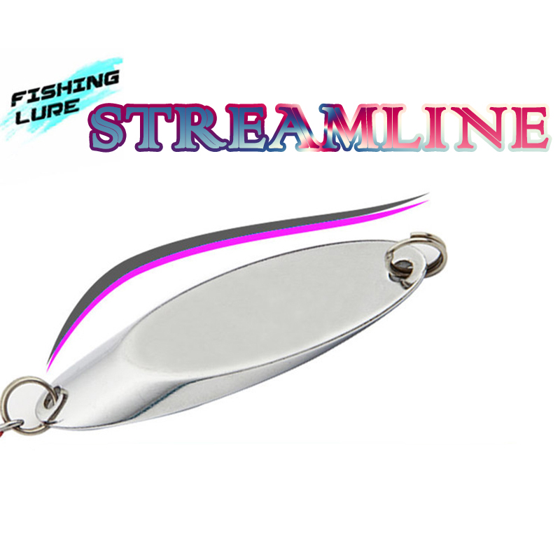 1pc 2.5g-35g Metal Spoon Lure  - Fishing Hook Treble review and price
