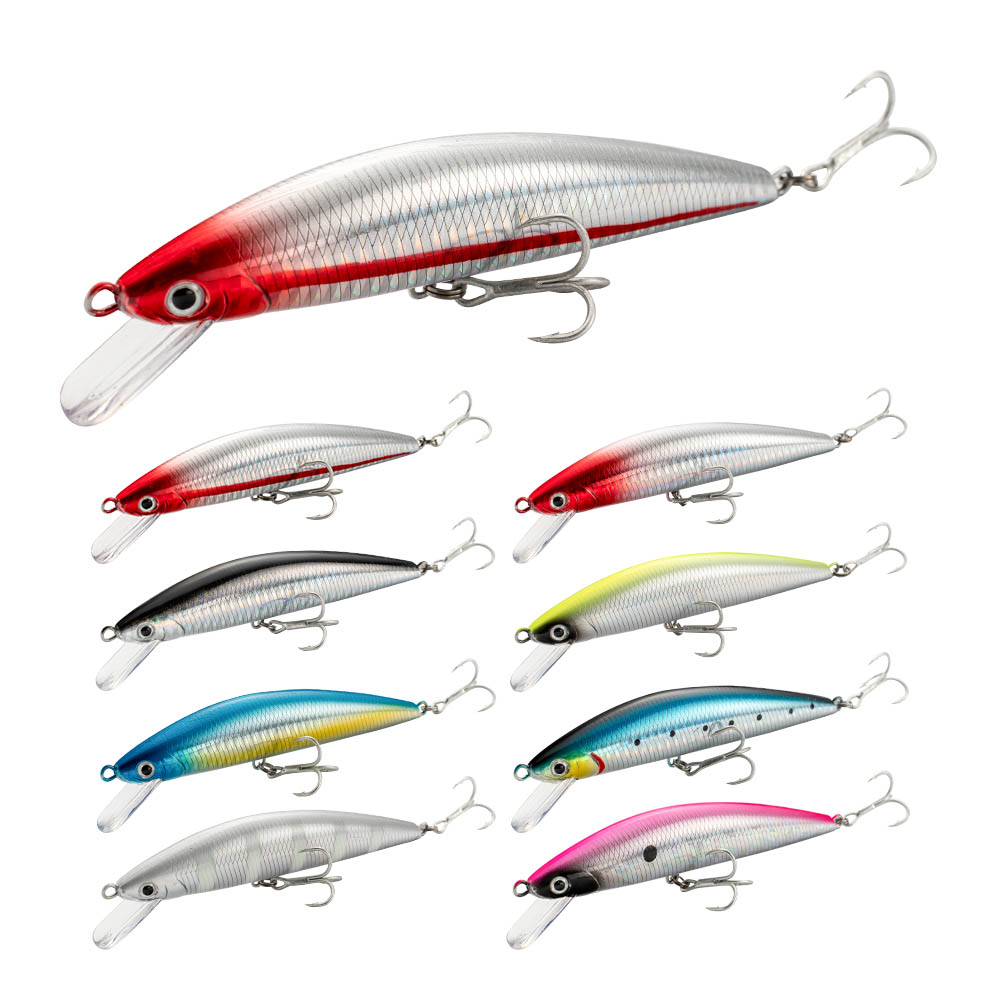 Fishing Lure Sinking Minnow 13 - Fishing Hook Treble review and price