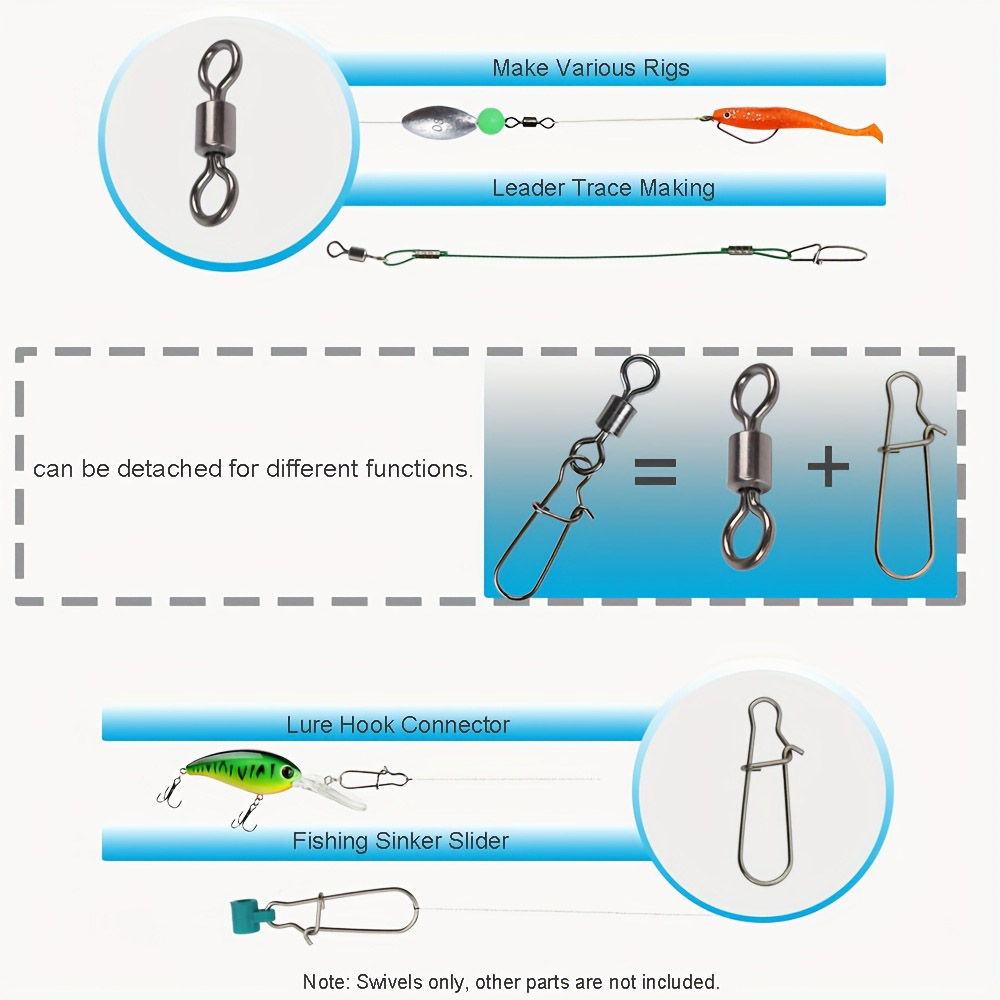 95/210 PCS Set Fishing Connect - Fishing Hook Stainless Steel review and price