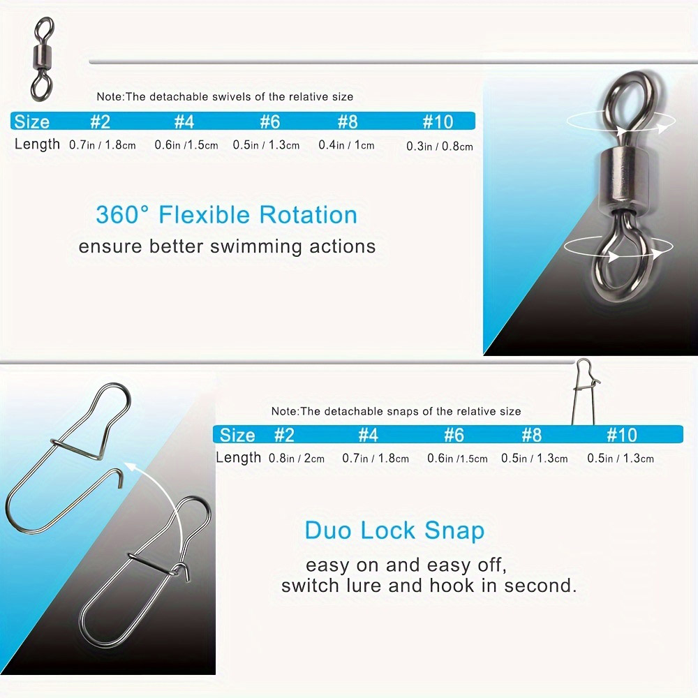 95/210 PCS Set Fishing Connect - Fishing Hook Stainless Steel review and price