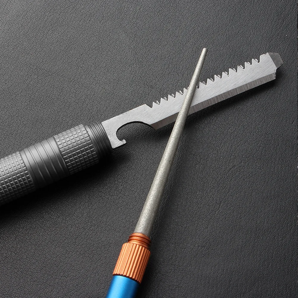 Outdoor Matte Mini EDC Knife S - Fishing Hook Sharpener review and price