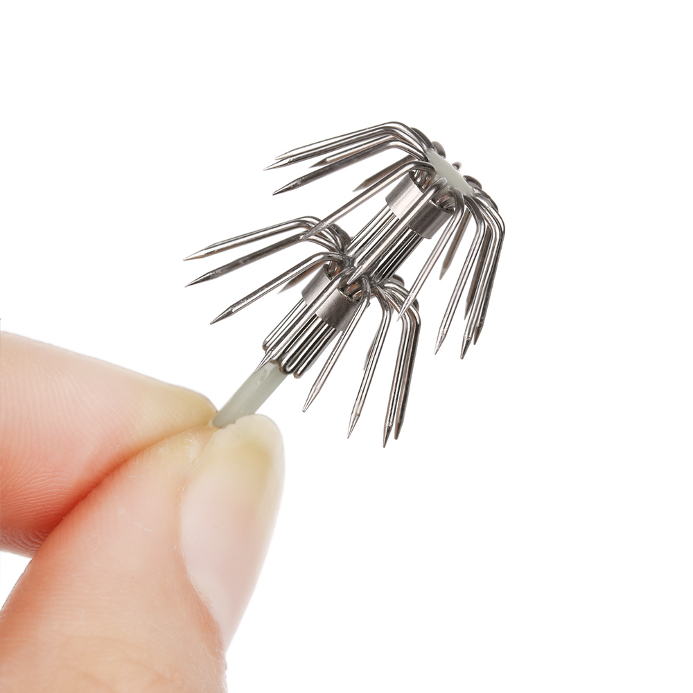 5Pcs Stainless Steel Double La - Fishing Hook Assortment review and price