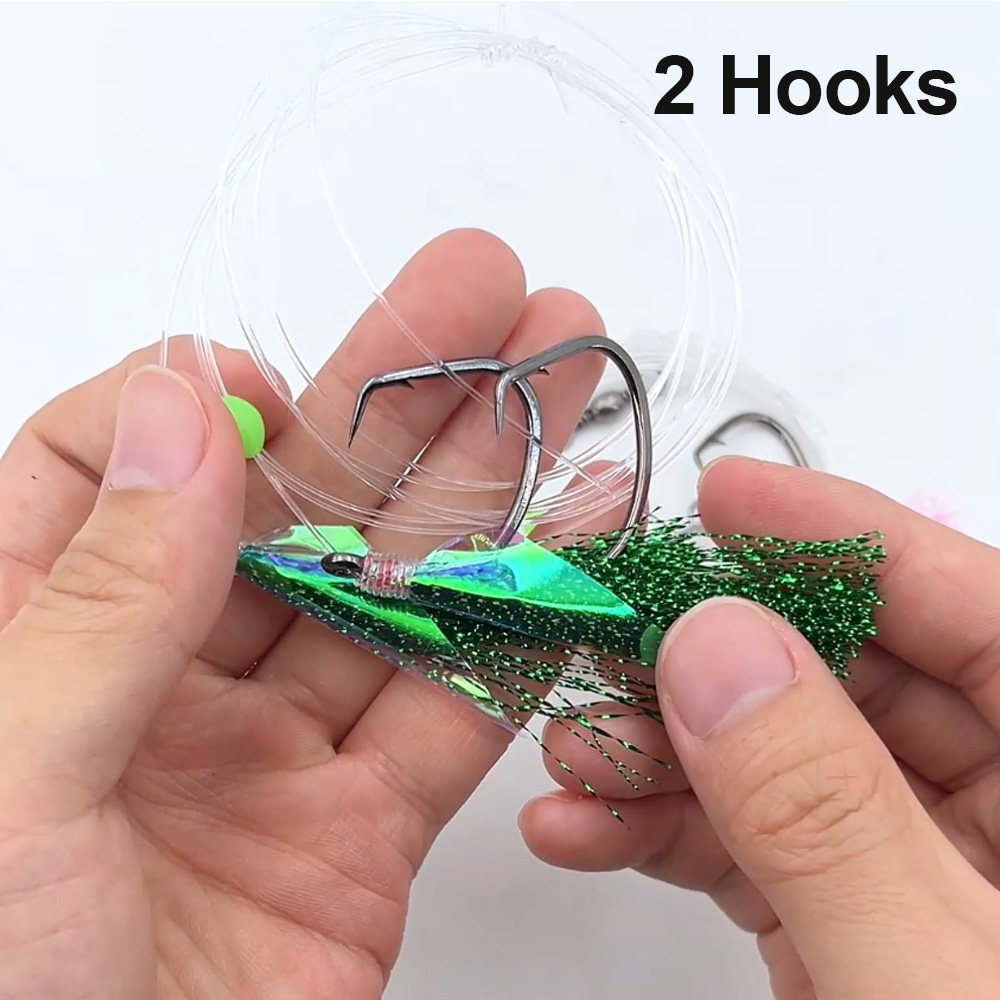 Bimoo 10packs Seawater Fishing - Fishing Hook Size review and price