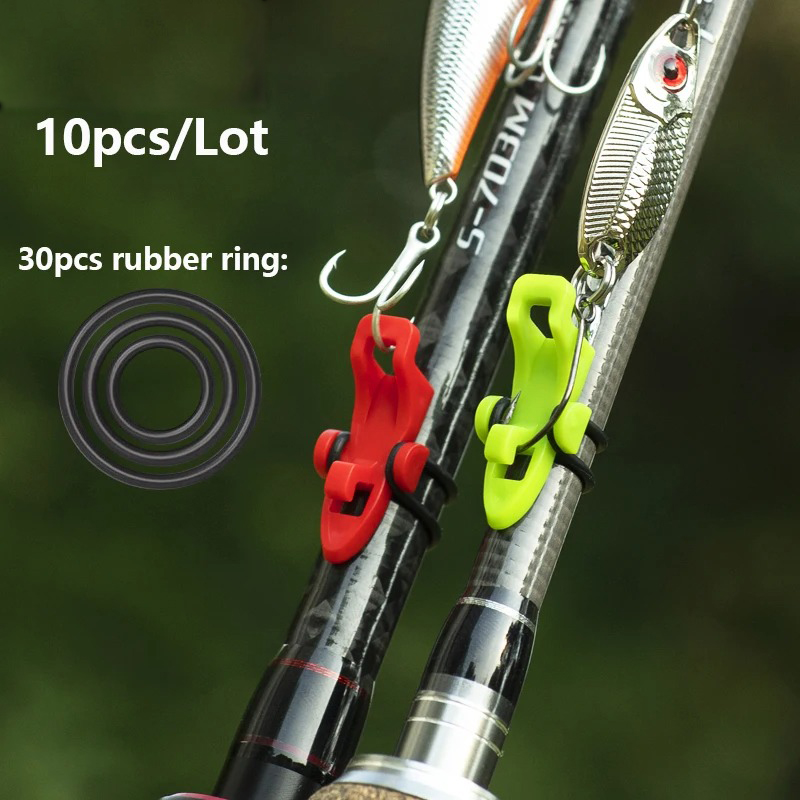 1-10pcs Fishing Rod Pole Hook  - Fishing Hook Jig review and price