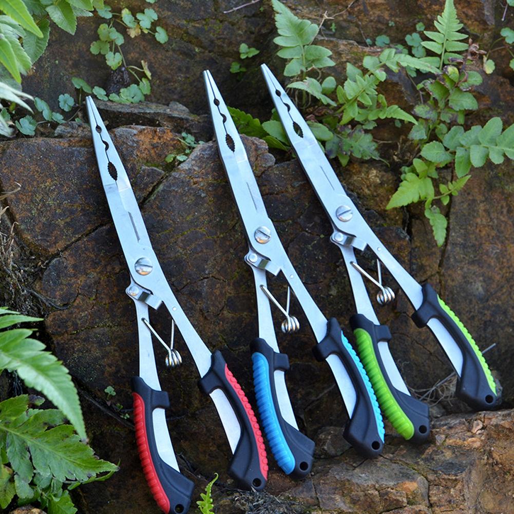 Stainless Steel Fishing Pliers - Fishing Hook Sharpener review and price