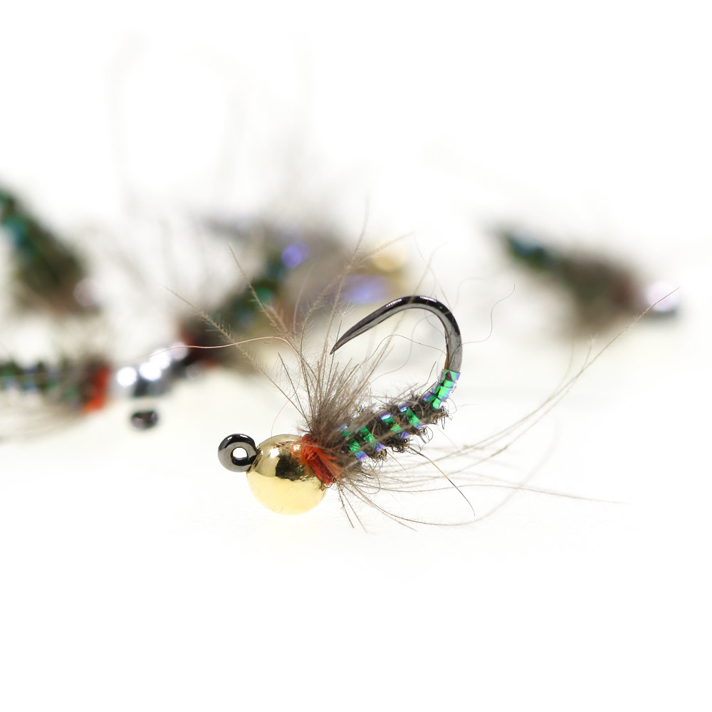 4pcs #16 Tungsten Beadhead CDC - Fishing Hook Barbless review and price