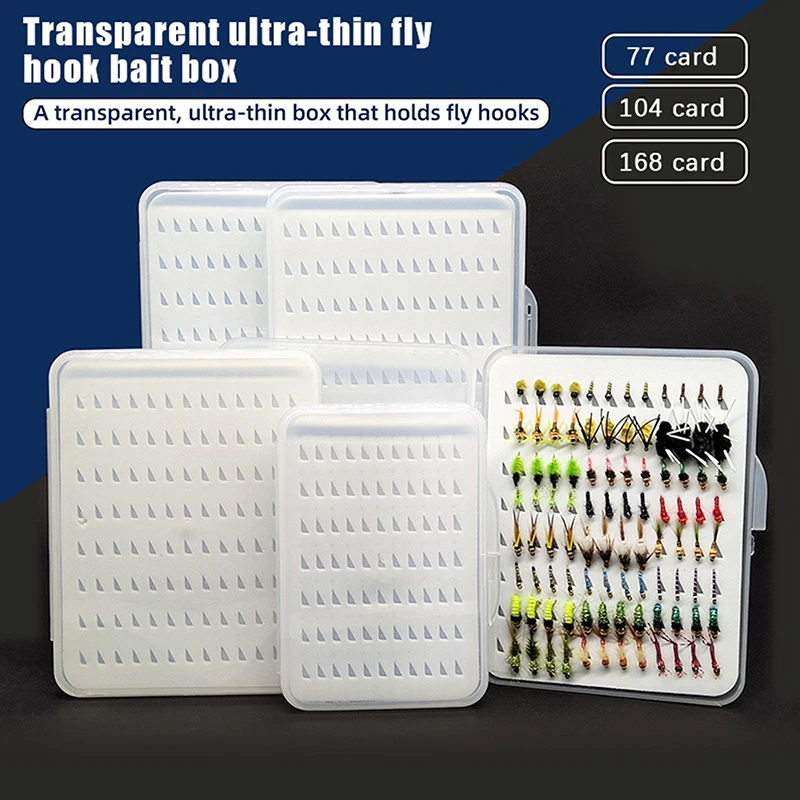 Waterproof Design Fly Hook Box - Fishing Hook Size review and price