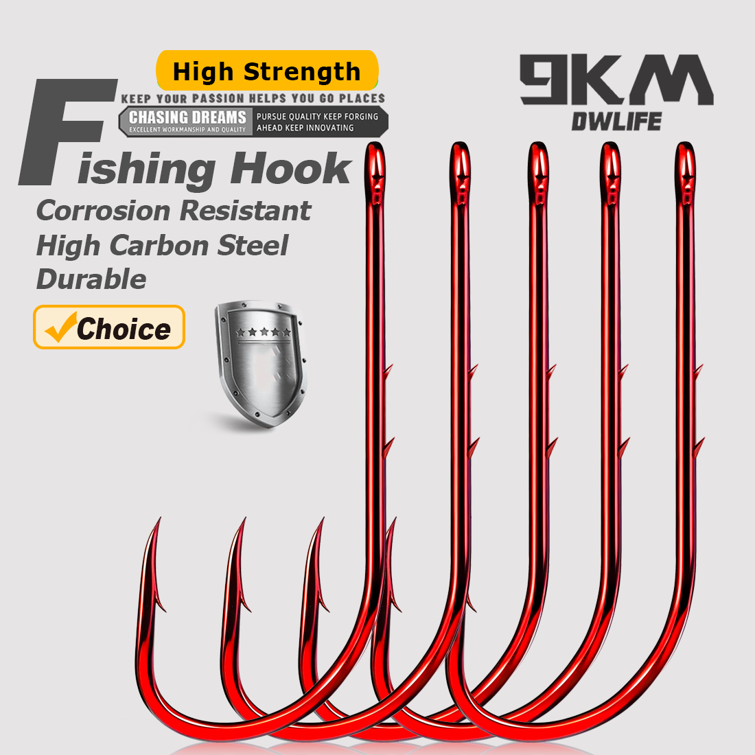 9KM Baitholder Fishing Hooks L - Fishing Hook Circle review and price