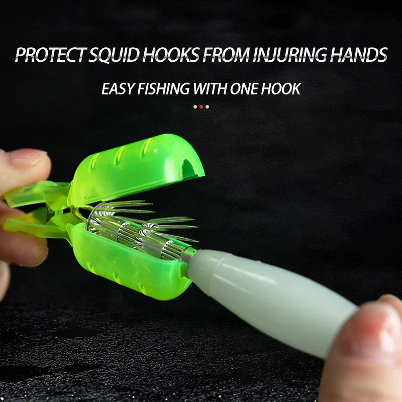 10Pcs/Lot Squid Jig Hook Cover - Fishing Hook Jig review and price