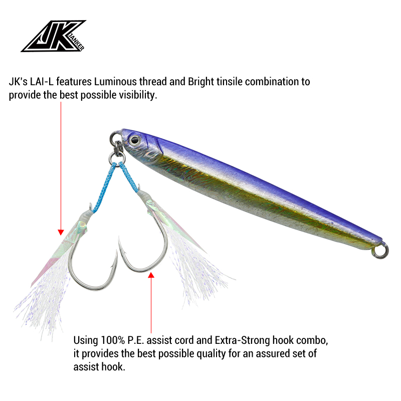 JK LAI-L Shore Jigging Light A - Fishing Hook Assortment review and price