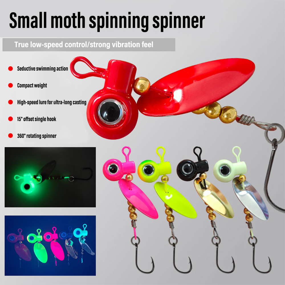 5pcs Crappie Jig Heads With Sp - Fishing Hook Offset review and price