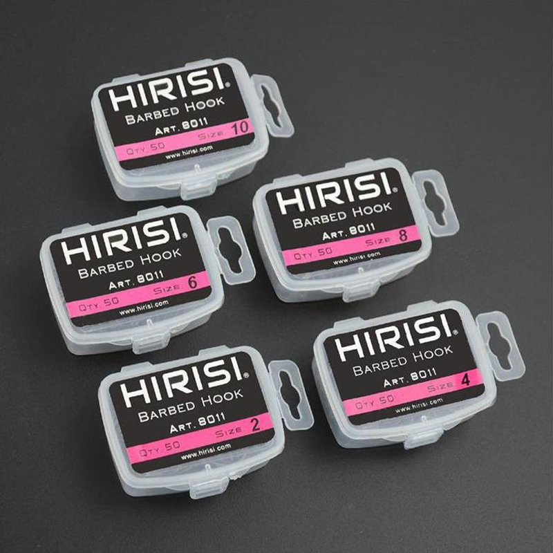 New Hirisi 50pcs Boxed Hooks B - Fishing Hook Box review and price