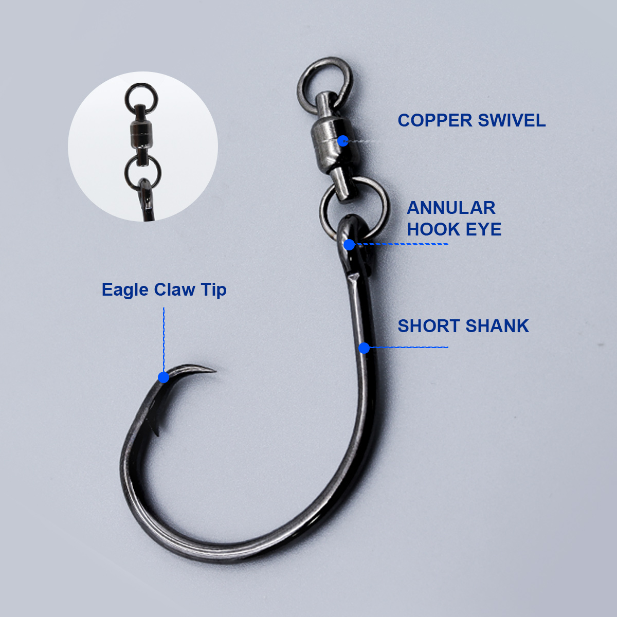 ZYZHE 3/6/9pcs Circle Hooks Wi - Fishing Hook Offset review and price