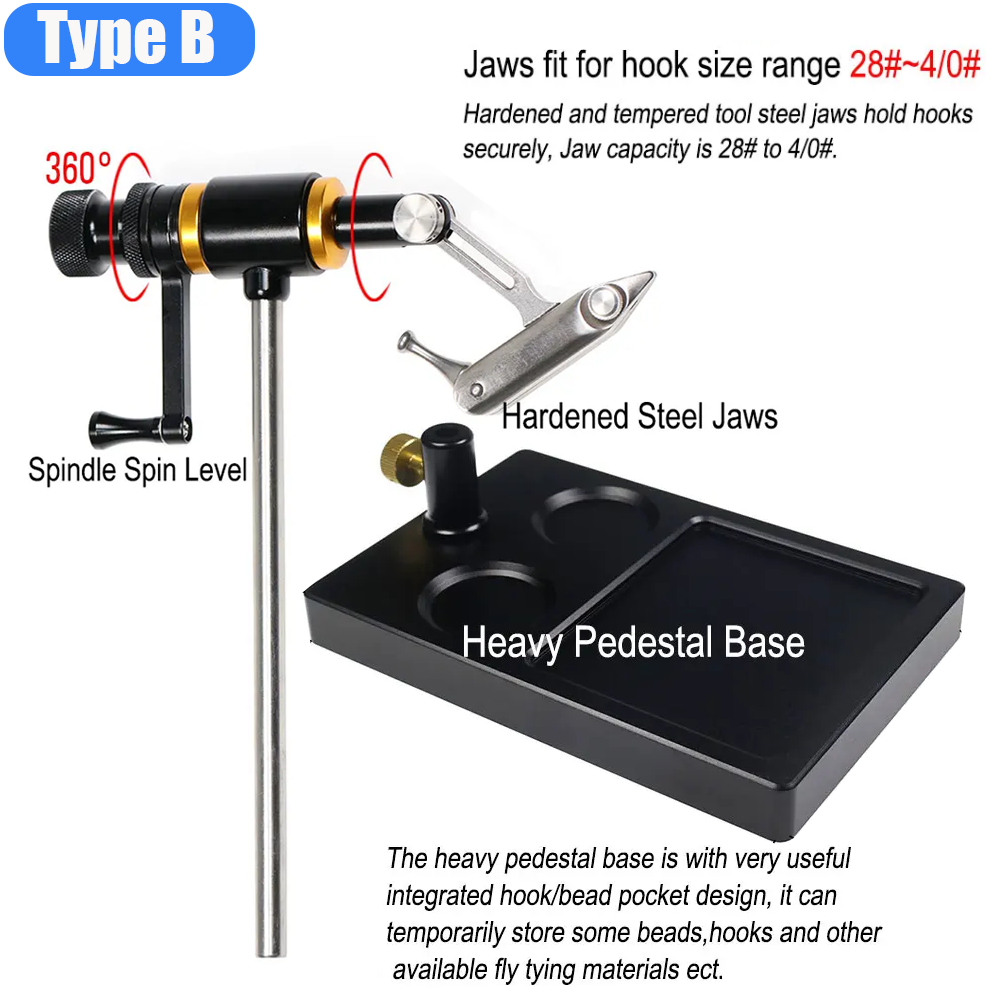Wifreo 360° Rotation Fly Tying - Fishing Hook Jig review and price
