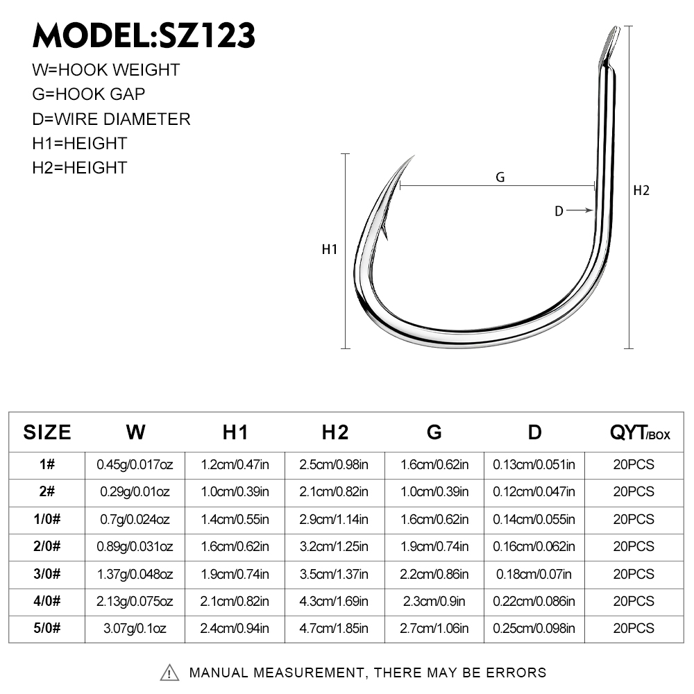 Proberos 20PCS/BOX High Carbon - Fishing Hook Circle review and price
