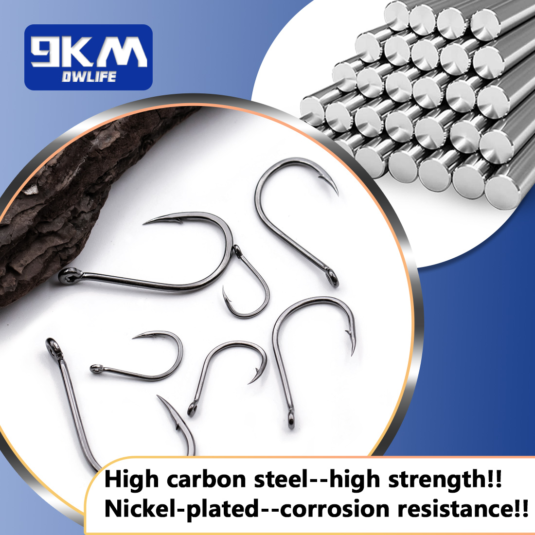 9KM Iseama Fishing Hooks 50~20 - Fishing Hook Offset review and price