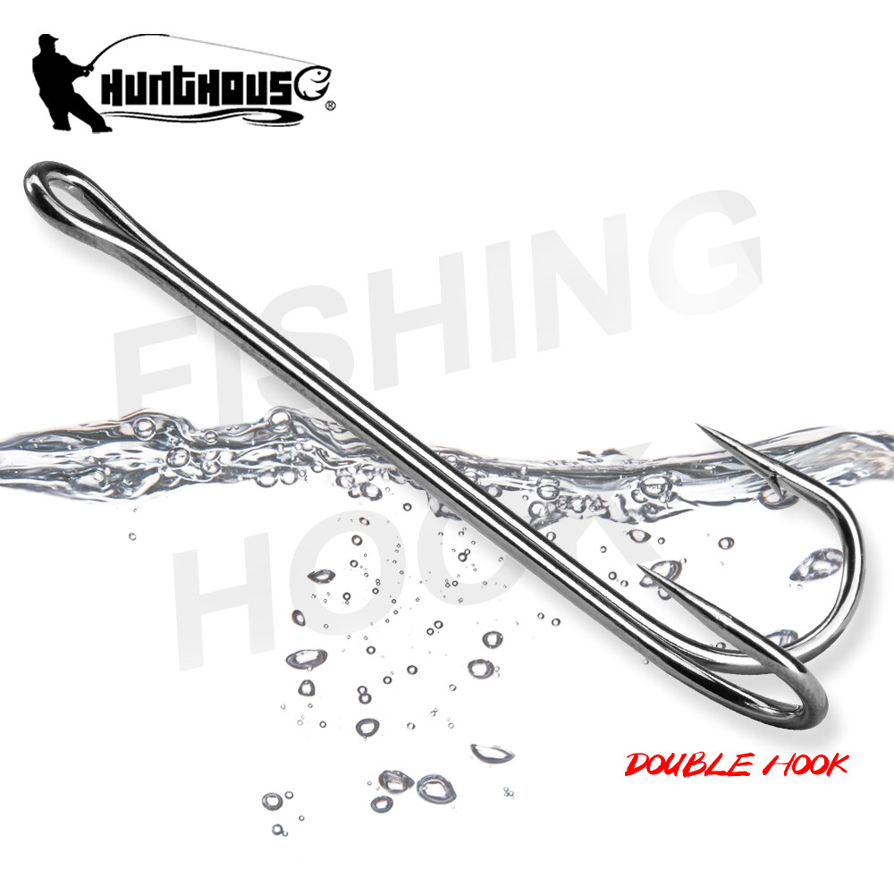 HuntHouse Double Fishing Hook  - Fishing Hook Weedless review and price