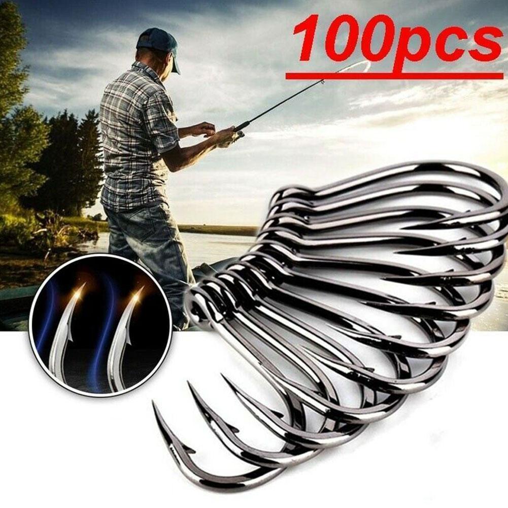100pcs Boxed Fishing Hooks Hig - Fishing Hook Circle review and price