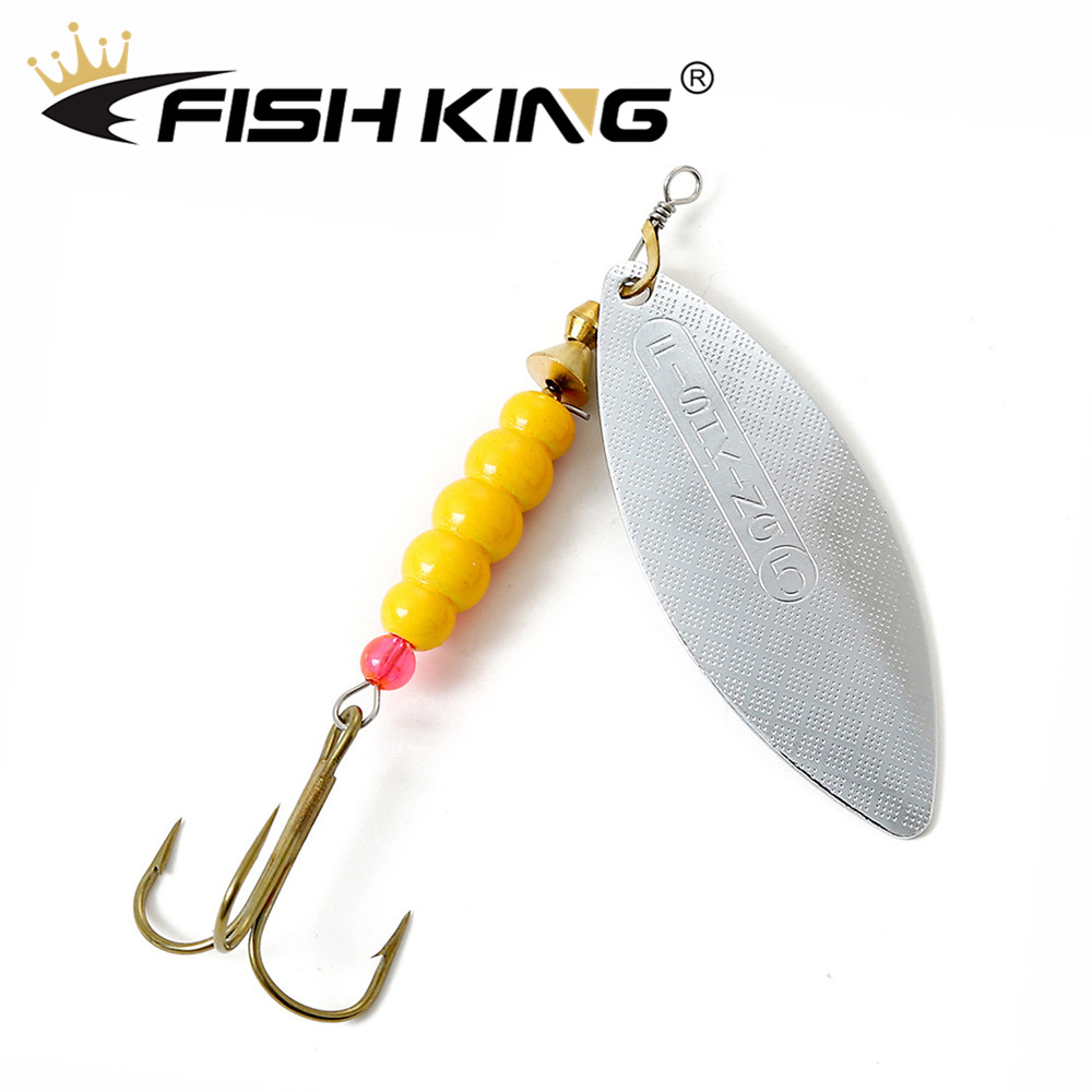 FISH KING 1pcs Metal Fishing L - Fishing Hook Treble review and price