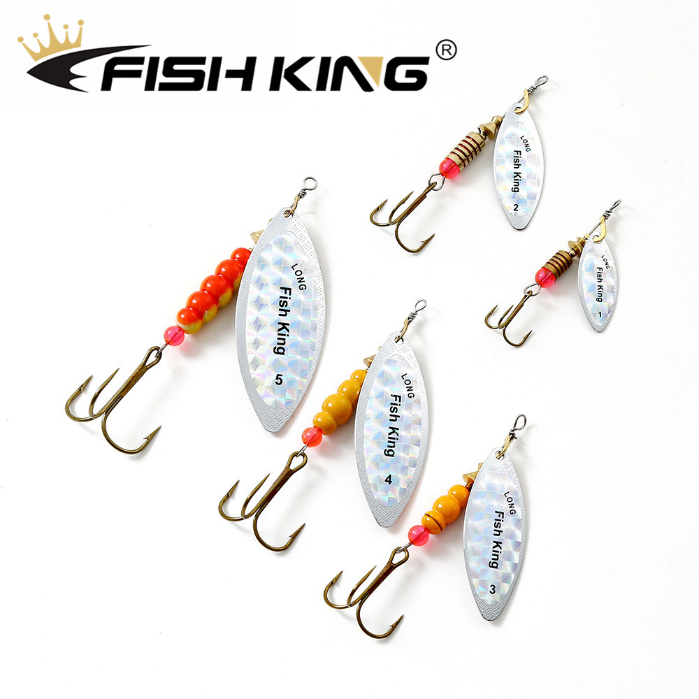 FISH KING 1pcs Metal Fishing L - Fishing Hook Treble review and price