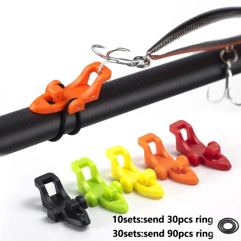 10-30pcs Fishing Rod Pole Hook - Fishing Hook Box review and price